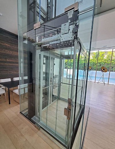 Residential Glass Elevator